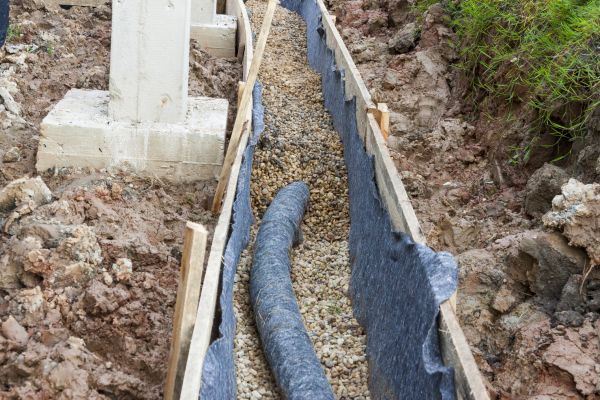 French Drain Installation in Canonsburg